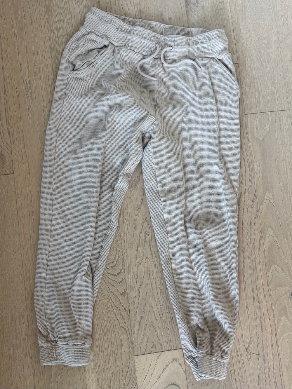 NEGATIVE Women’s Waffle Knit Jogger Pants - Sz L